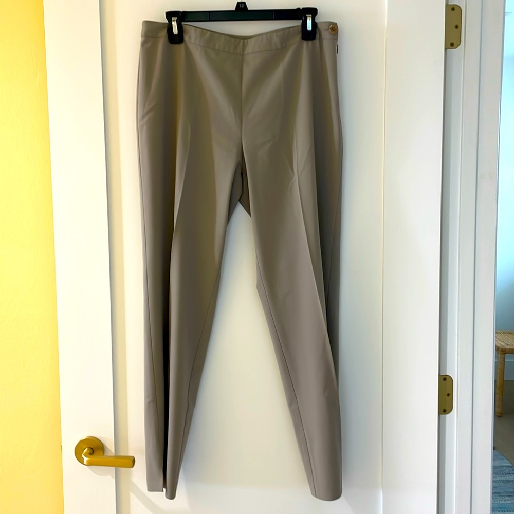 Eileen Fisher Khaki LightWeight Dress Pants